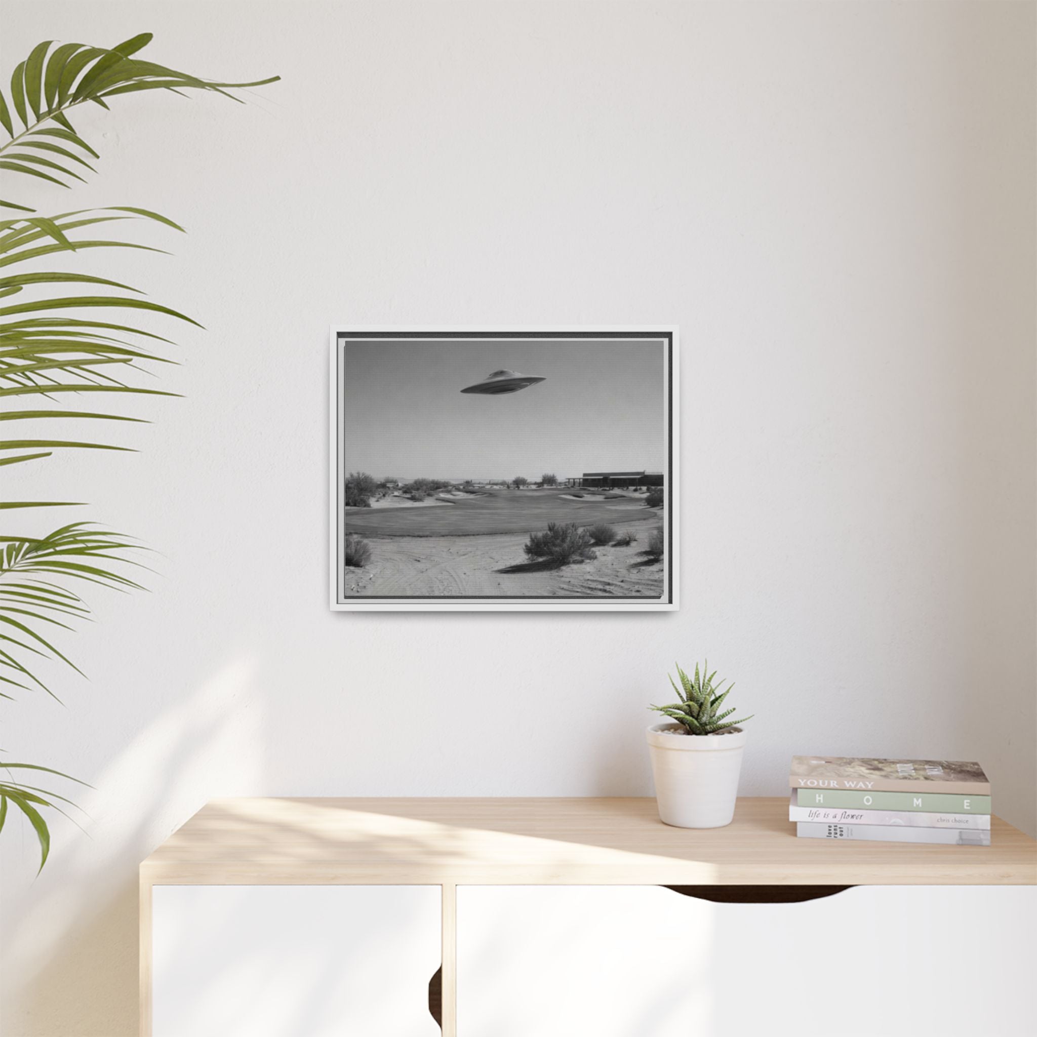 Matte Canvas, Framed (Multi-color)